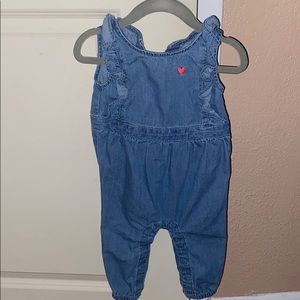Toddler girl jump suit